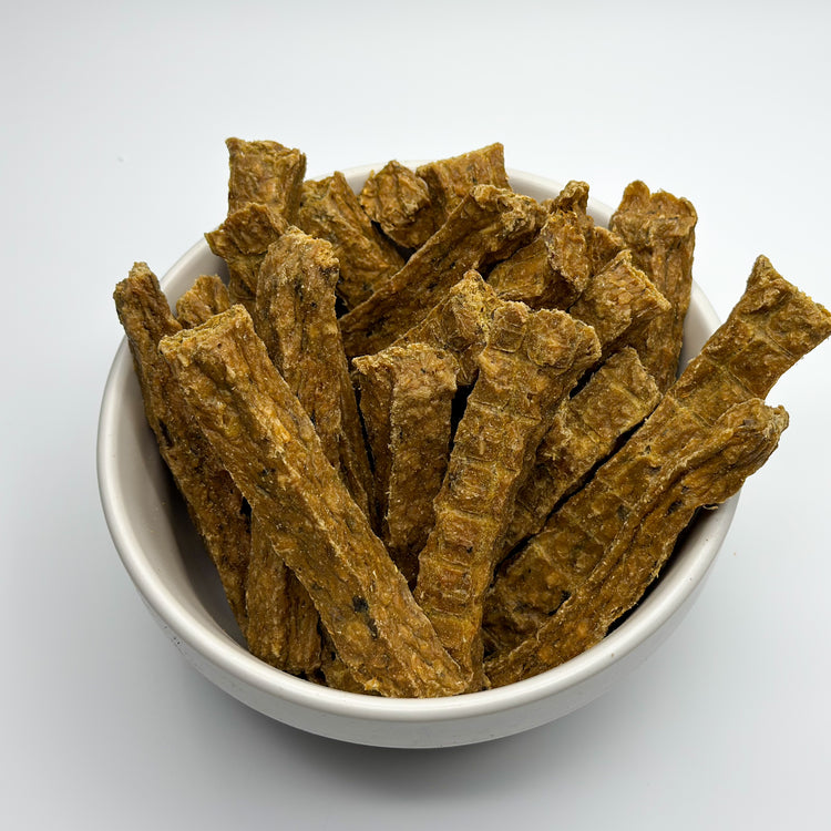 Lachsfleisch Sticks